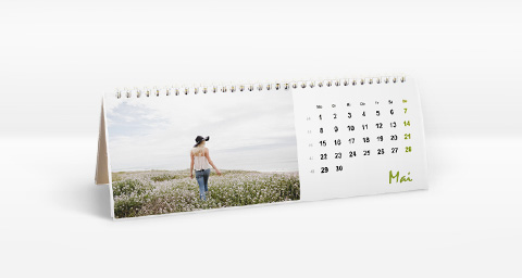 Tischkalender mit Fotos selbst gestalten